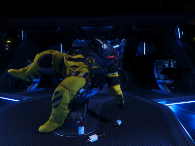 Captain auf der Polars, Richtung Stormbreaker